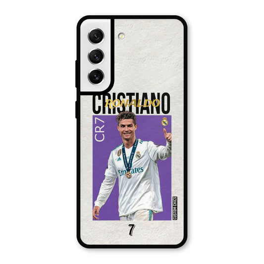 Star Ronaldo Samsung Galaxy S21 FE 5G Mobile Back Cover - Sports PrintShield Case