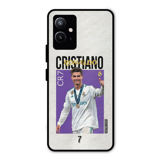 Star Ronaldo Vivo Y75 5G Mobile Back Cover - Sports PrintShield Case