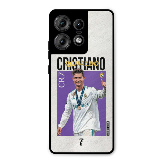Star Ronaldo Motorola Edge 50 Pro Mobile Back Cover - Sports PrintShield Case