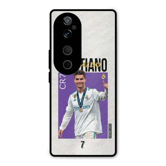 Star Ronaldo Vivo V40 Mobile Back Cover - Sports PrintShield Case