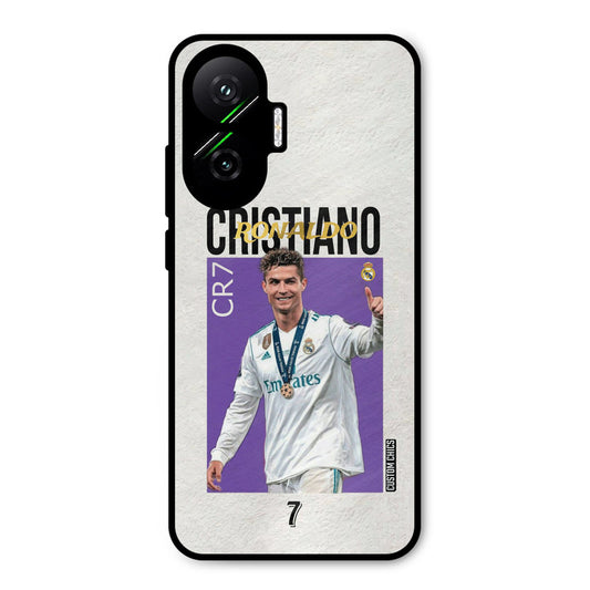 CR7 Star Poco F7 5G Mobile Back Cover - Sports PrintShield Case