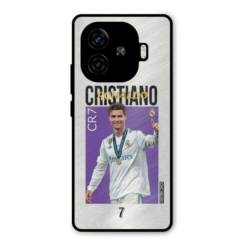 Star Ronaldo iQoo Neo 10R Mobile Back Cover - Sports PrintShield Case