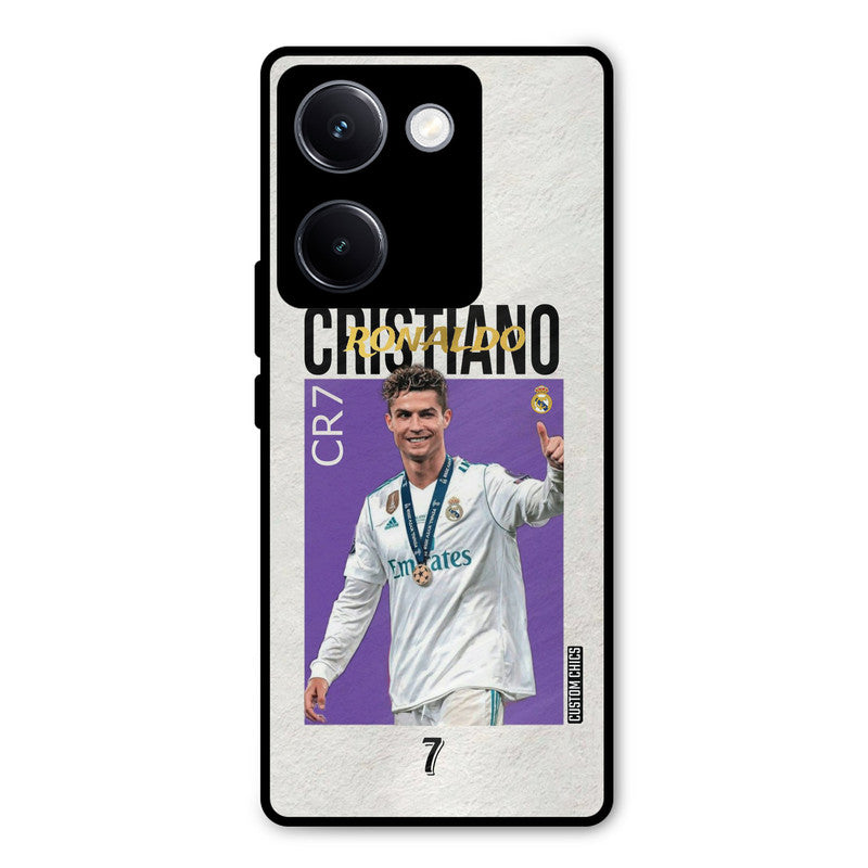 Star Ronaldo Vivo Y300 Plus Mobile Back Cover - Sports PrintShield Case