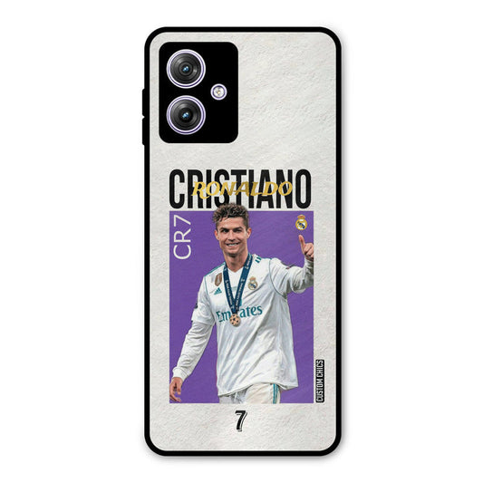 Star Ronaldo Moto G54 Mobile Back Cover - Sports PrintShield Case