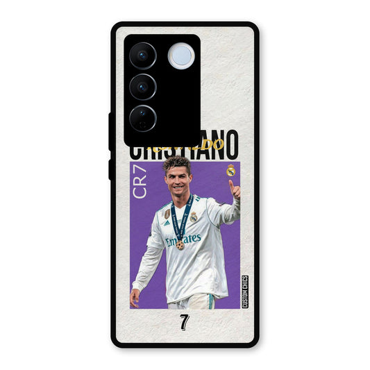 Star Ronaldo Vivo V27 Pro Mobile Back Cover - Sports PrintShield Case