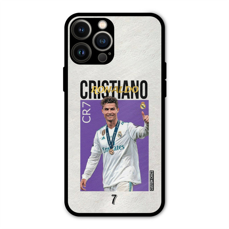 Star Ronaldo  iPhone 13 Pro Max Mobile Back Cover - Sports PrintShield Case