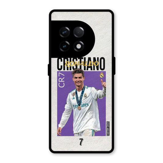 Star Ronaldo OnePlus 11R Mobile Back Cover - Sports PrintShield Case