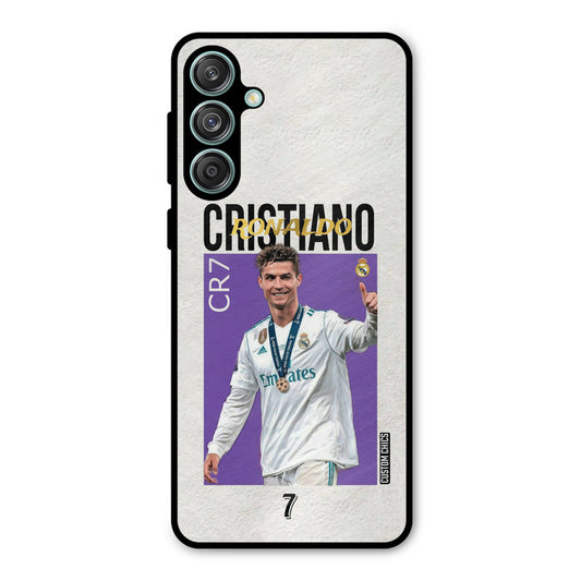 Star Ronaldo Samsung Galaxy M55 5G Mobile Back Cover - Sports PrintShield Case