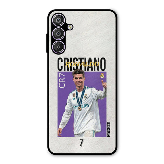 Star Ronaldo Samsung Galaxy F15 Mobile Back Cover - Sports PrintShield Case