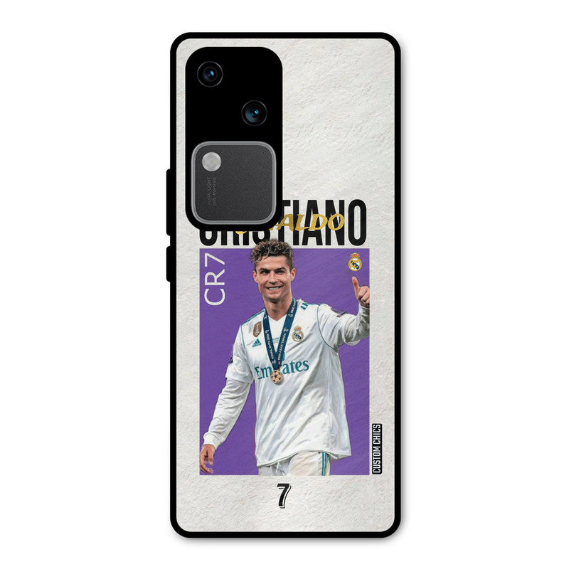 Star Ronaldo Vivo V30 Mobile Back Cover - Sports PrintShield Case