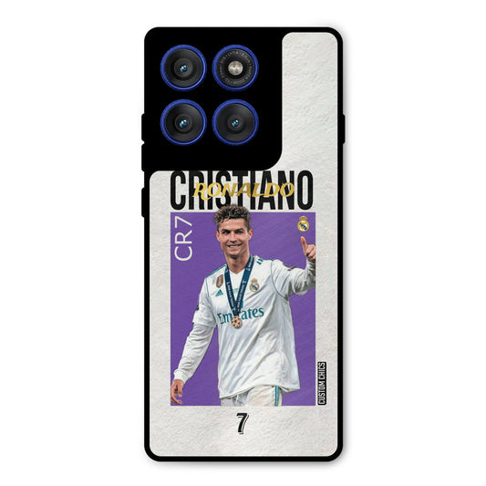 Star Ronaldo Motorola Edge 60 Pro Mobile Back Cover - Sports PrintShield Case