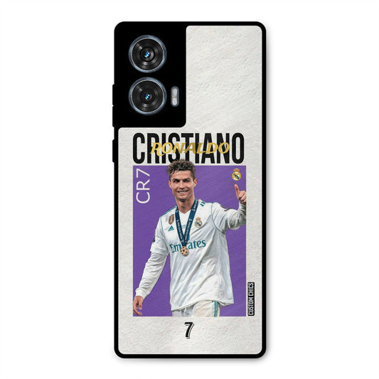 Star Ronaldo Moto G96 Mobile Back Cover - Sports PrintShield Case