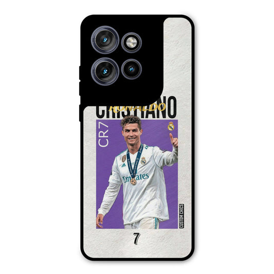 Star Ronaldo Motorola Edge 50 Neo Mobile Back Cover - Sports PrintShield Case