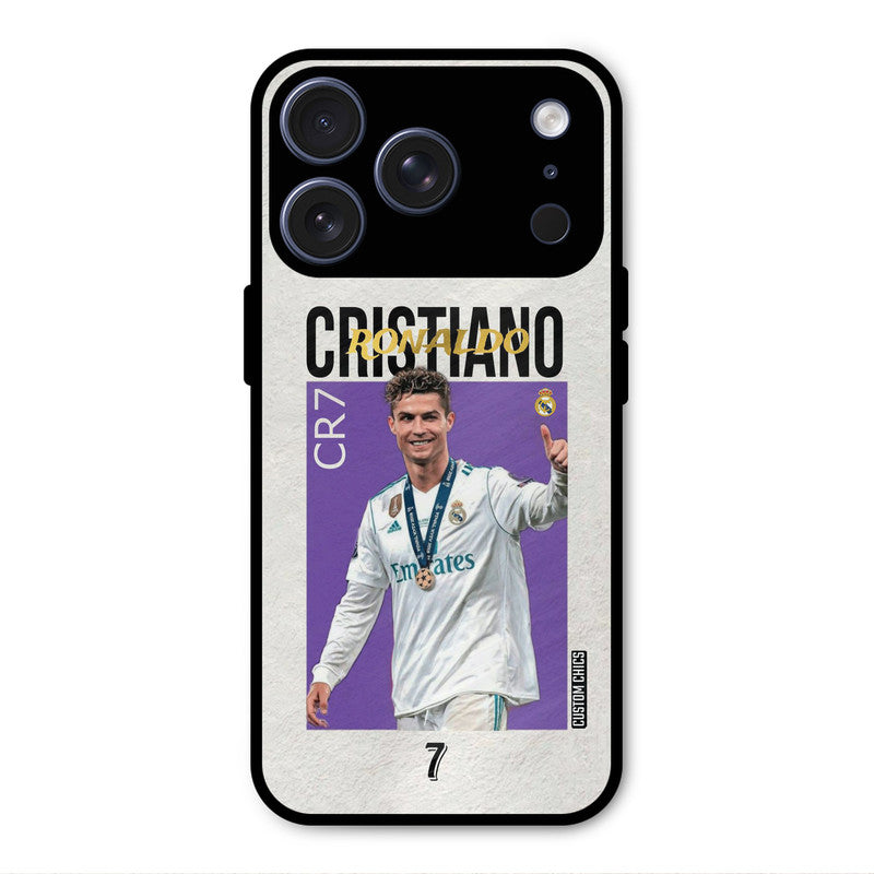 Star Ronaldo iPhone 17 Pro Mobile Back Cover - Sports PrintShield Case