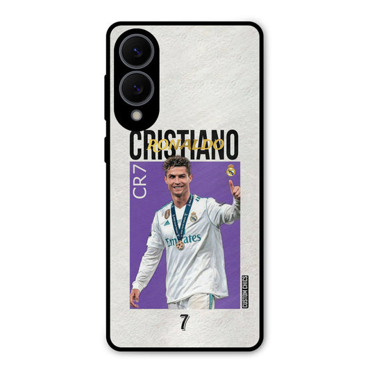 Star Ronaldo Samsung Galaxy S25 Edge Mobile Back Cover - Sports PrintShield Case