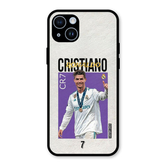 Star Ronaldo  iPhone 14 Mobile Back Cover - Sports PrintShield Case