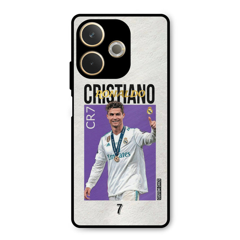 Star Ronaldo Oppo A5 Pro Mobile Back Cover - Sports PrintShield Case