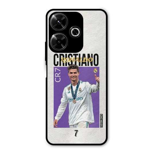 Star Ronaldo Redmi 13 5G Mobile Back Cover - Sports PrintShield Case