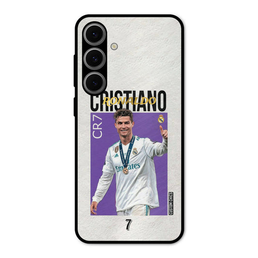Star Ronaldo Samsung Galaxy S24 Mobile Back Cover - Sports PrintShield Case
