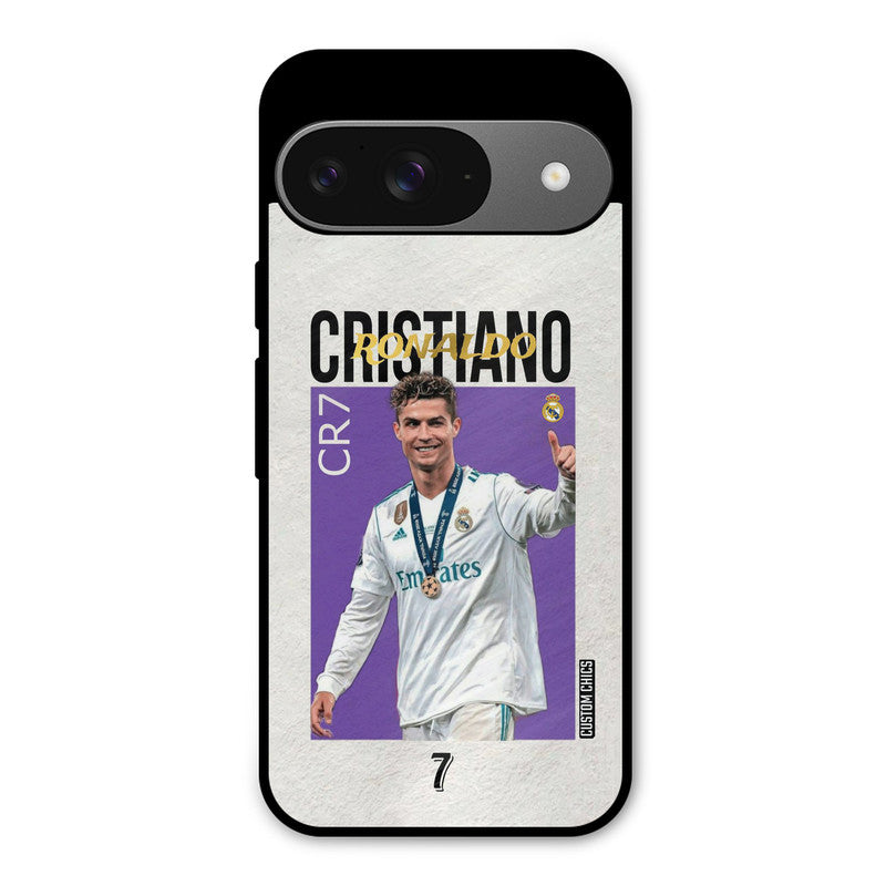 Star Ronaldo Google Pixel 9 Mobile Back Cover - Sports PrintShield Case