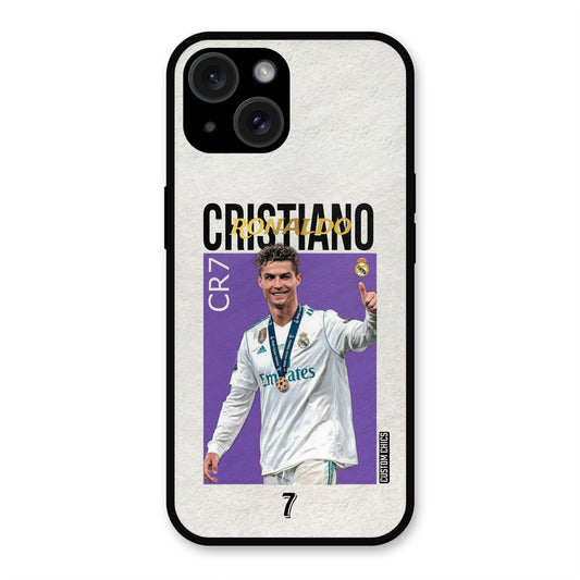 Star Ronaldo  iPhone 15 Plus Mobile Back Cover - Sports PrintShield Case