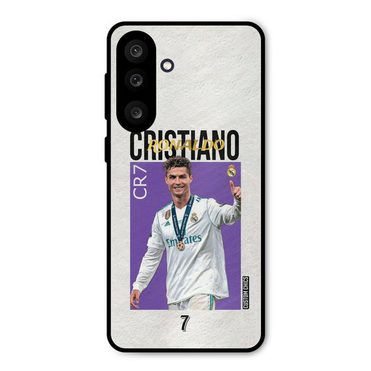 Star Ronaldo Samsung Galaxy M56 Mobile Back Cover - Sports PrintShield Case