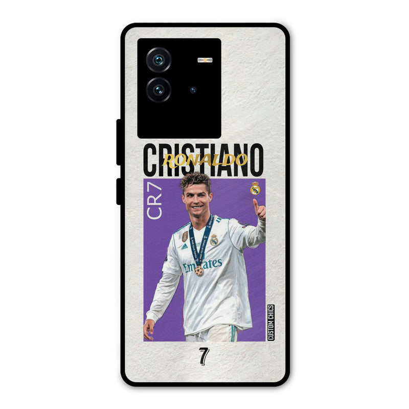 Star Ronaldo iQOO Neo 6 5G Mobile Back Cover - Sports PrintShield Case