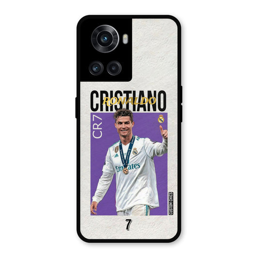 Star Ronaldo OnePlus 10R Mobile Back Cover - Sports PrintShield Case