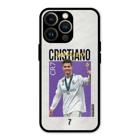 Star Ronaldo  iPhone 13 Pro Mobile Back Cover - Sports PrintShield Case