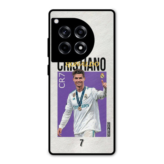 Star Ronaldo OnePlus 12R Mobile Back Cover - Sports PrintShield Case