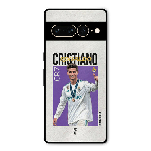 Star Ronaldo Google Pixel 7 Pro Mobile Back Cover - Sports PrintShield Case