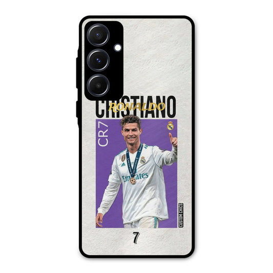 Star Ronaldo Samsung Galaxy A55 5G Mobile Back Cover - Sports PrintShield Case