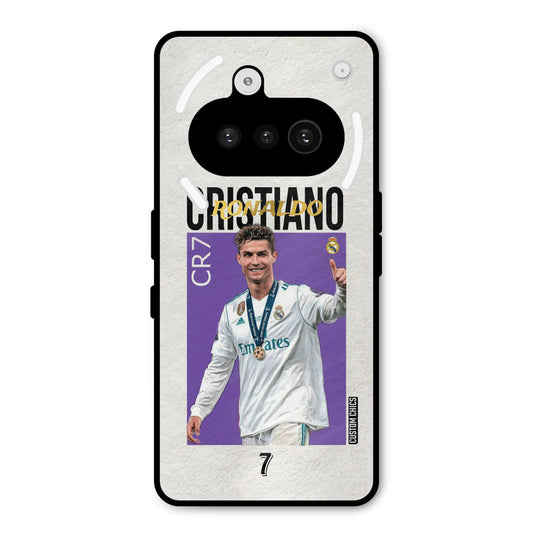 Star Ronaldo Nothing Phone 3A Mobile Back Cover - Sports PrintShield Case