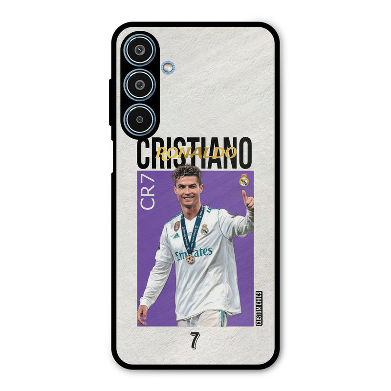 Star Ronaldo Samsung Galaxy M35 5G Mobile Back Cover - Sports PrintShield Case