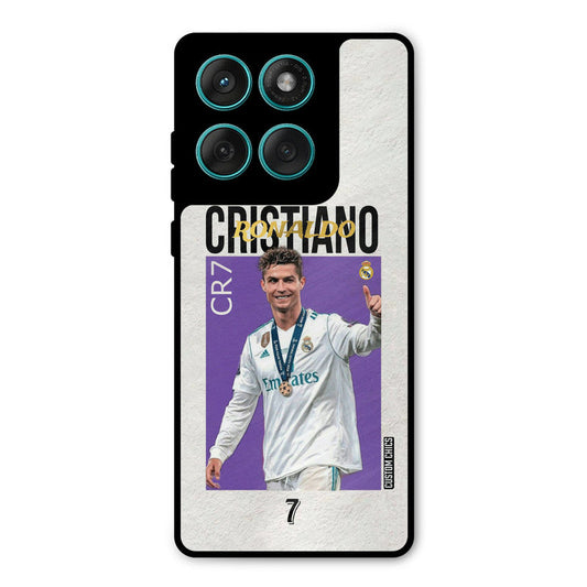 Star Ronaldo Motorola Edge 60 Mobile Back Cover - Sports PrintShield Case