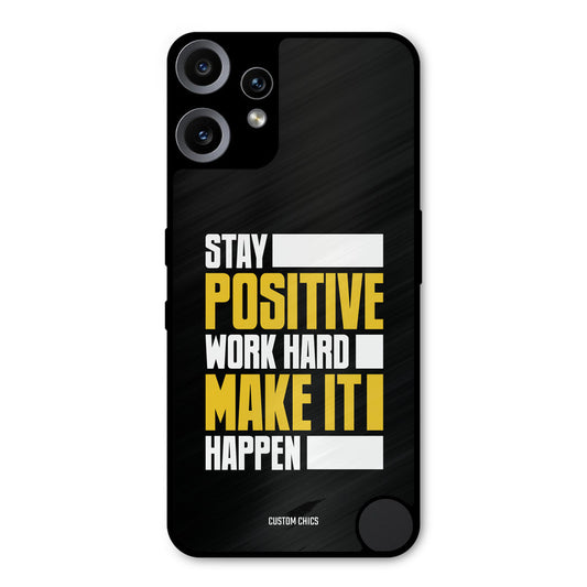 Stay Happy Nothing CMF Phone 2 Pro Mobile Back Cover - Typography PrintShield Case