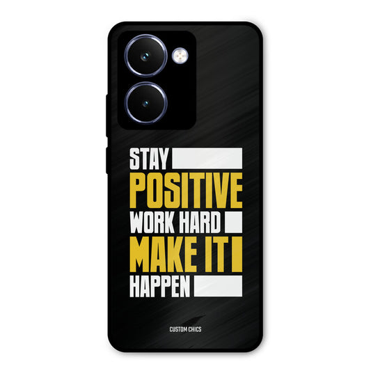 Stay Happy Realme P3 Ultra Mobile Back Cover - Typography PrintShield Case