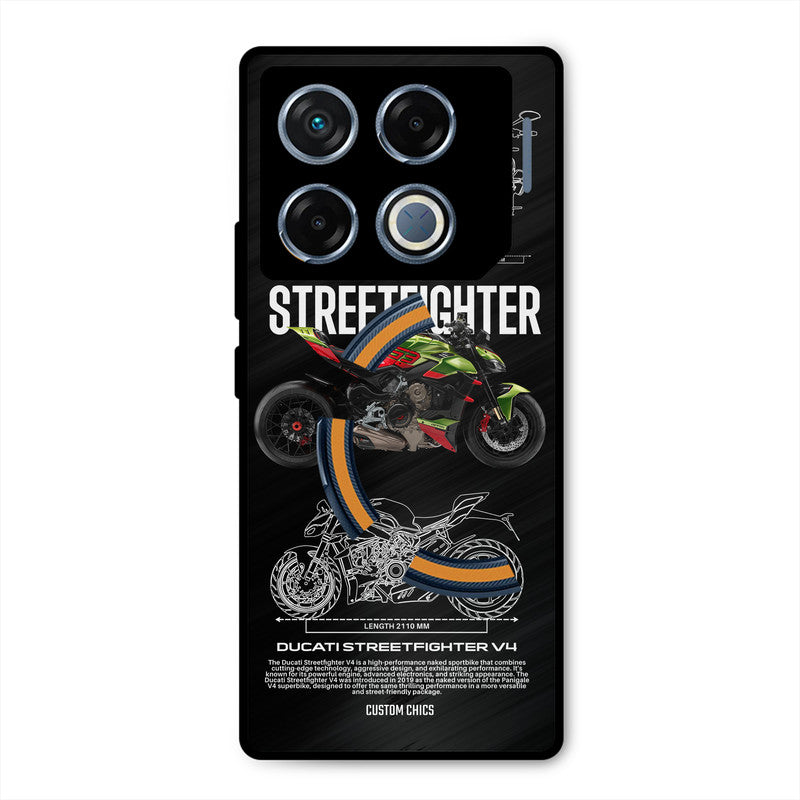 Streetfighter Bike Infinix GT 20 Pro Mobile Back Cover - Car&Bike PrintShield Case