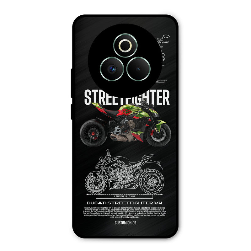 Streetfighter Bike Realme P3 Pro 5G Mobile Back Cover - Car&Bike PrintShield Case