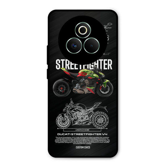 Streetfighter Bike Realme P3 Pro 5G Mobile Back Cover - Car&Bike PrintShield Case