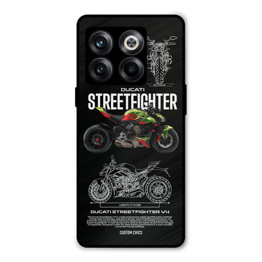 Streetfighter Bike Oneplus 10T Mobile Back Cover - Car&Bike PrintShield Case
