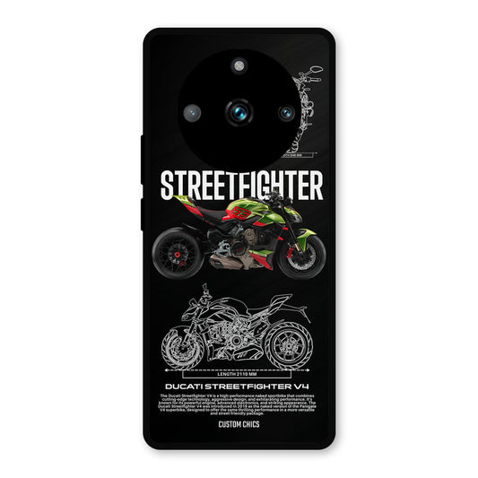 Streetfighter Bike Realme 11 Pro Plus Mobile Back Cover - Car&Bike PrintShield Case