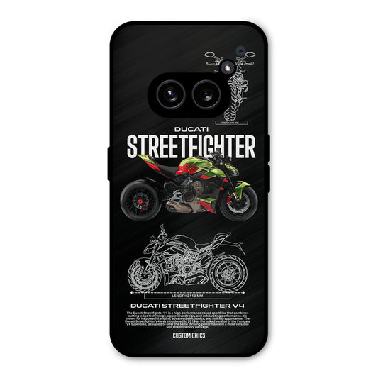 Streetfighter Bike Nothing Phone 2a Mobile Back Cover - Car&Bike PrintShield Case