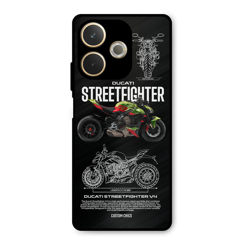 Streetfighter Bike Oppo A5 Pro Mobile Back Cover - Car&Bike PrintShield Case