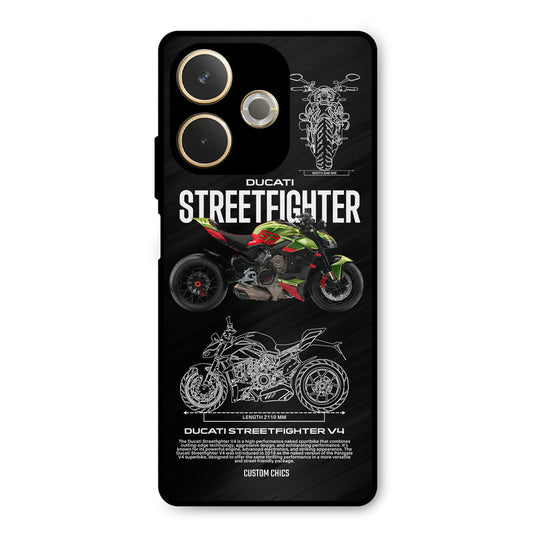 Streetfighter Bike Oppo A5 Pro Mobile Back Cover - Car&Bike PrintShield Case