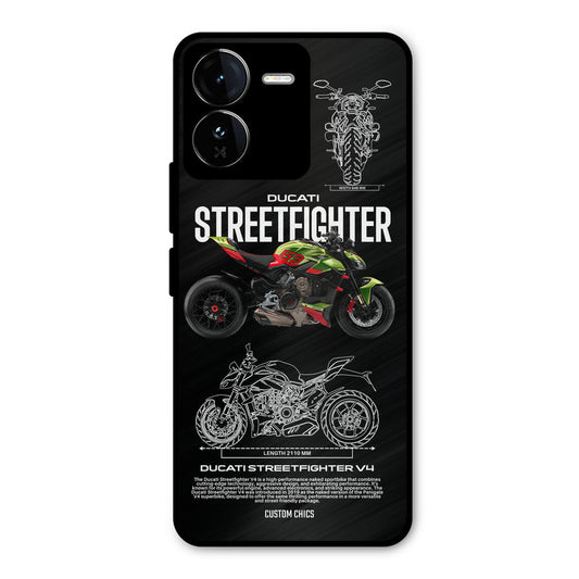 Streetfighter Bike iQOO Z9 Mobile Back Cover - Car&Bike PrintShield Case
