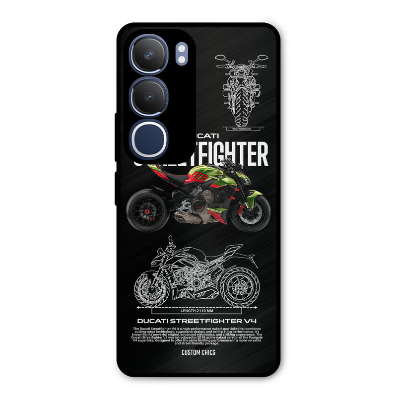 Streetfighter Bike Vivo Y29 Mobile Back Cover - Car&Bike PrintShield Case