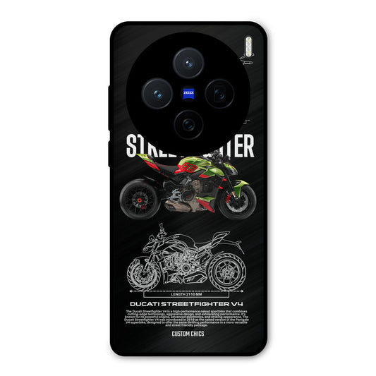 Streetfighter Bike Vivo X200 Mobile Back Cover - Car&Bike PrintShield Case
