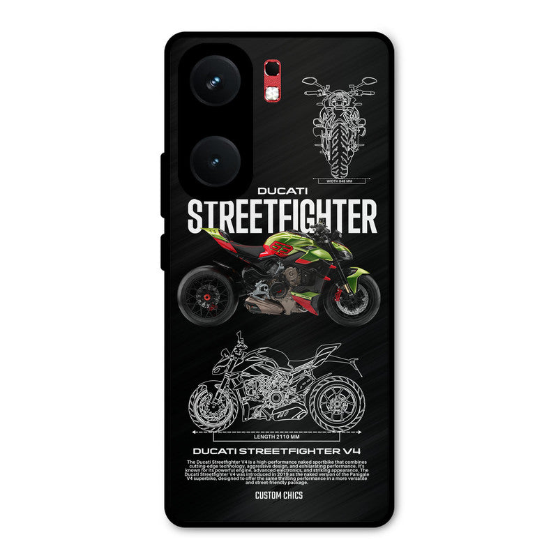 Streetfighter Bike iQOO Neo 9 Pro Mobile Back Cover - Car&Bike PrintShield Case