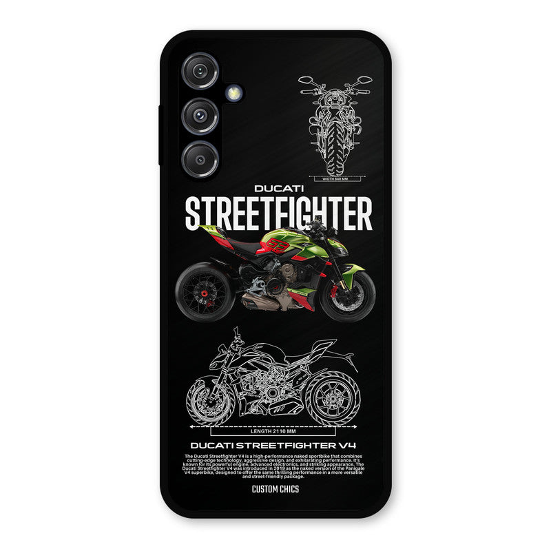 Streetfighter Bike Samsung Galaxy M34 5G Mobile Back Cover - Car&Bike PrintShield Case